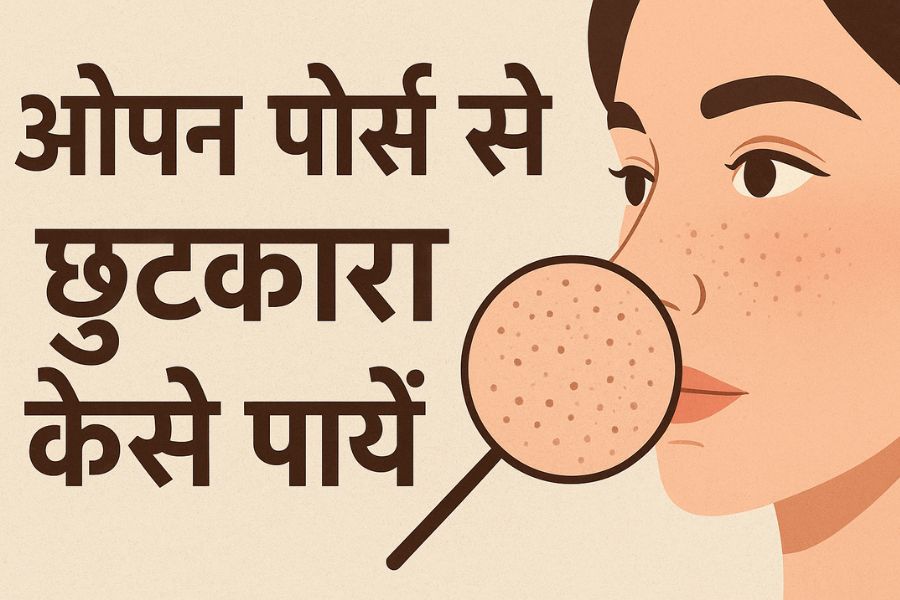 ओपन पोर्स से छुटकारा कैसे पायें?