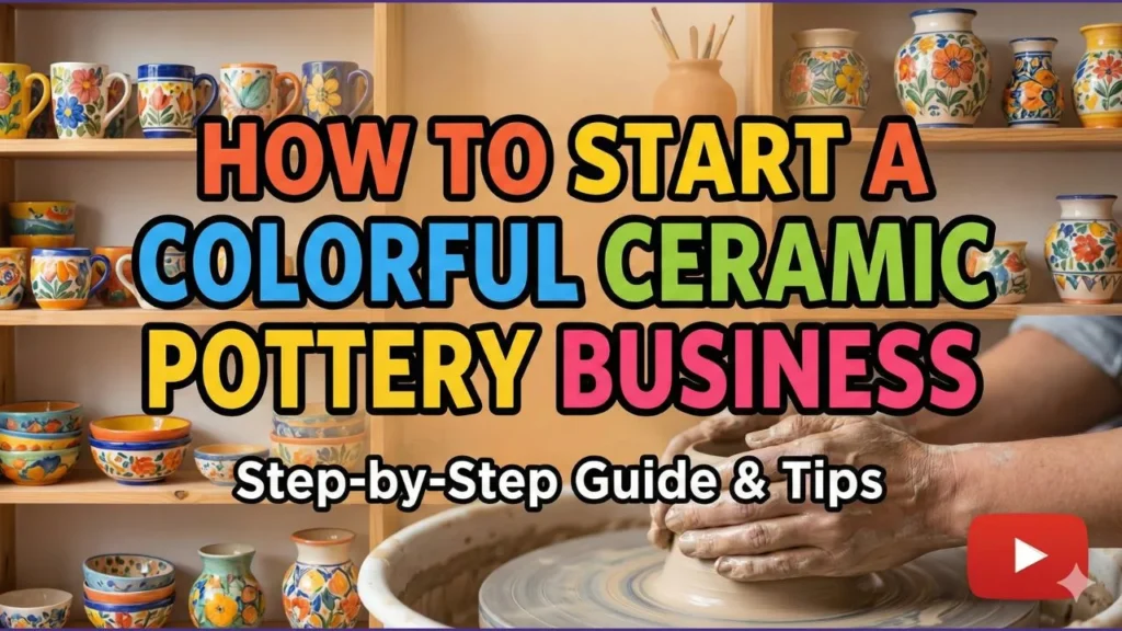 How to Start a Colorful Ceramic Pottery Business