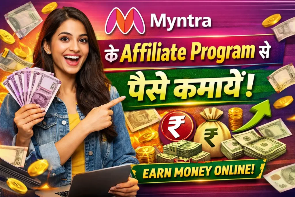Myntra Ke Affiliate Program se paise kamayen