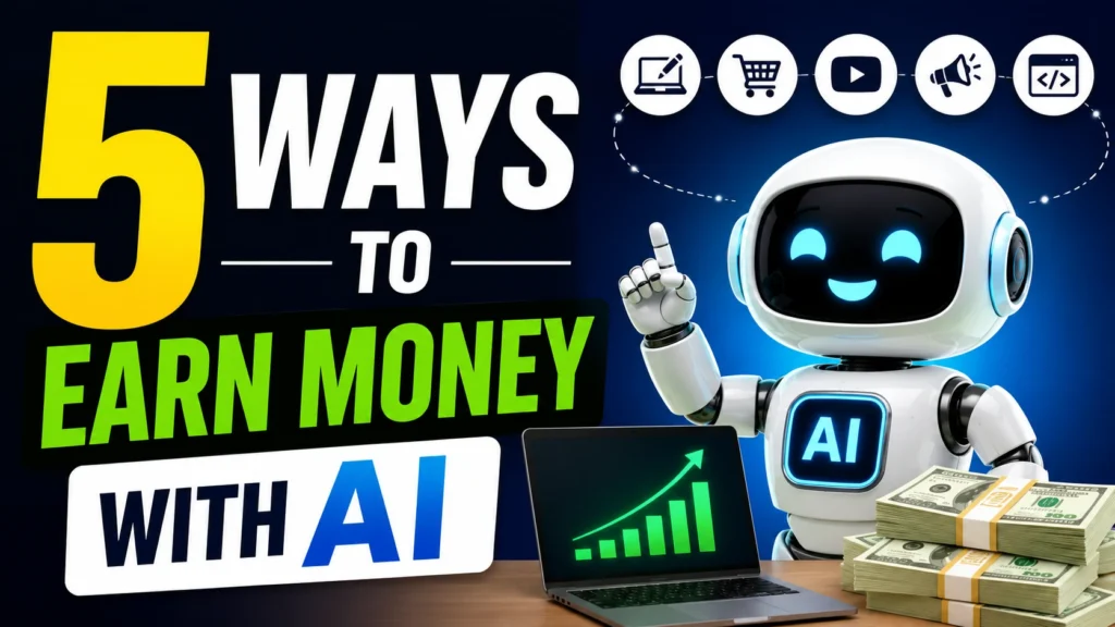 5 ways to earn money with ai